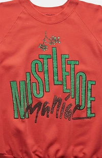 PS VINTAGE '90s Mistletoe Maniac Crew Neck Sweatshirt