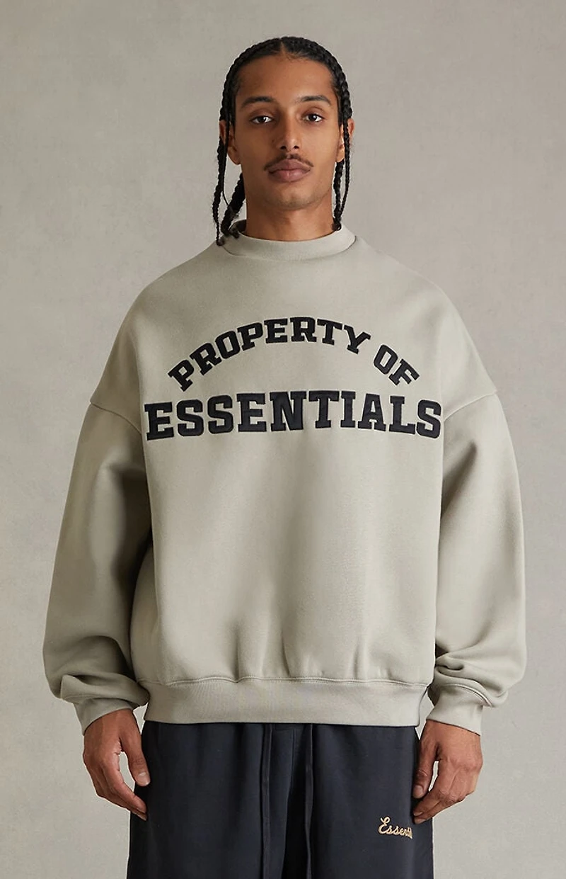 Fear of God ESSENTIALS Seal Property Lounge Crew Neck Sweatshirt