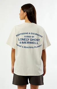 LONELY GHOST x Merrell Sightseeing & Excursions Oversized T-Shirt