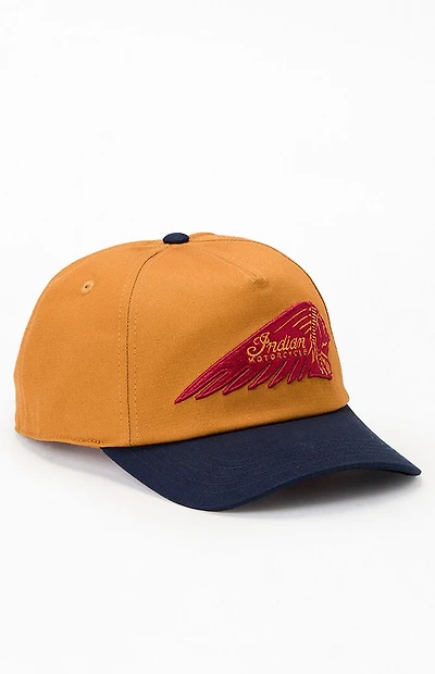 American Needle Indian Motorcycle Rosco Snapback Hat