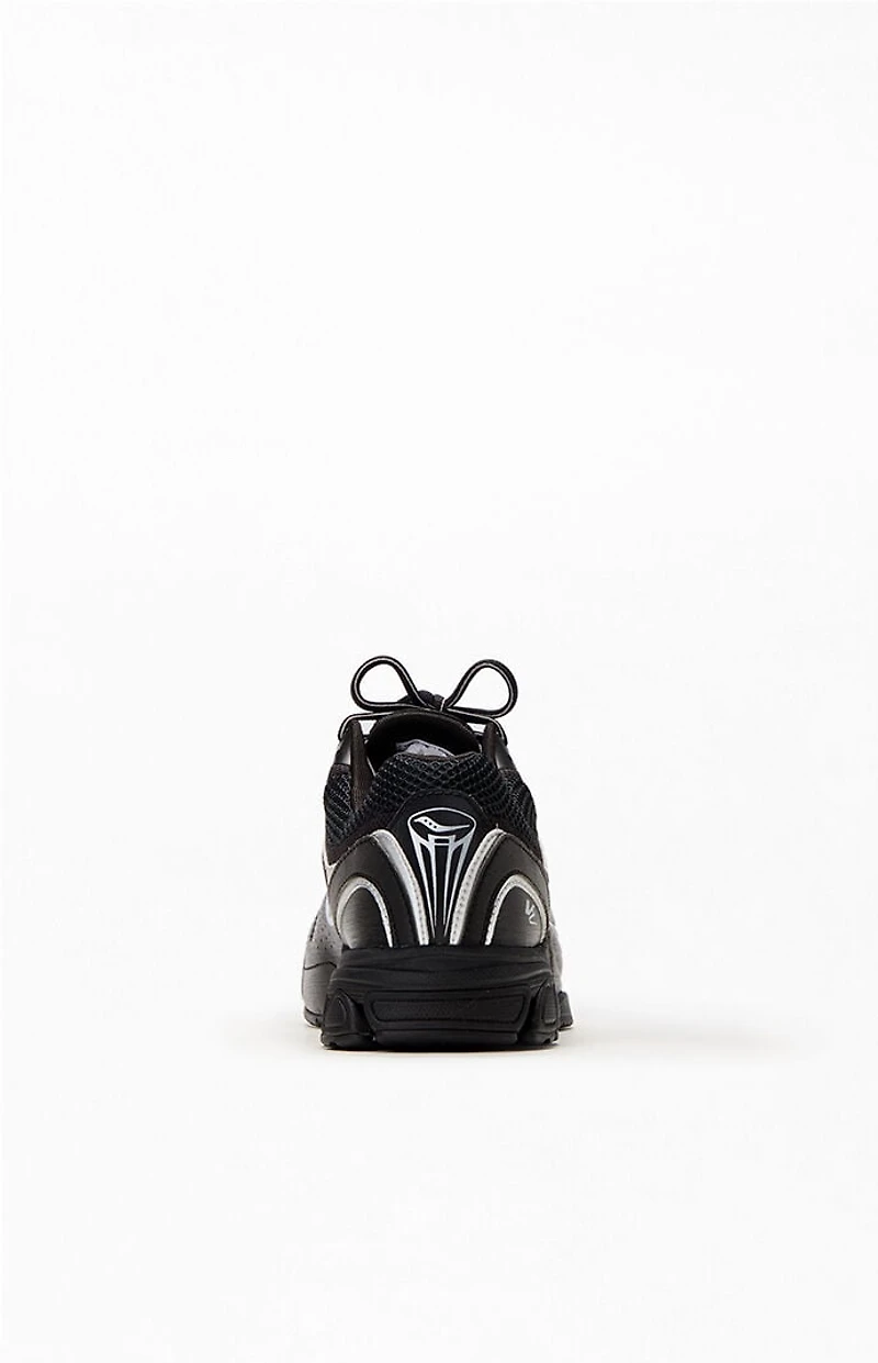 Saucony Black & Silver Progrid V2 Shoes