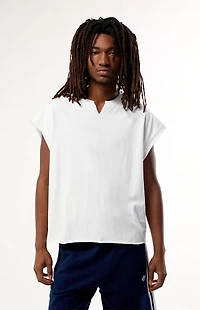 Pacsun White Solid Muscle Tank