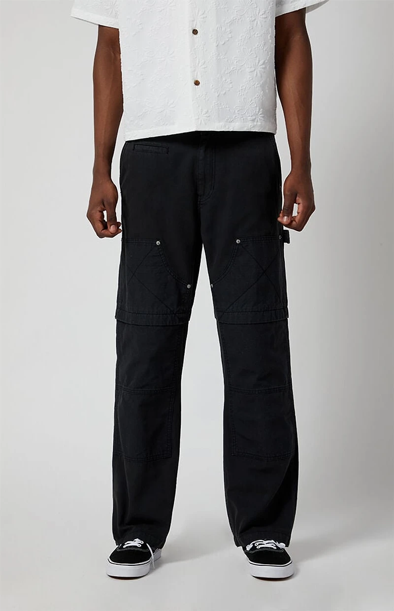 Pacsun Black Baggy Carpenter Cargo Pants