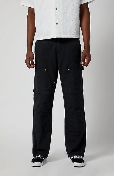 Pacsun Black Baggy Carpenter Cargo Pants