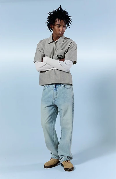 Pacsun Dylan Baggy Jeans Light Indigo
