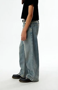 Pacsun Kids Baggy Jeans Indigo Tint
