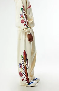 Budweiser Bud Bowl Ten Open Hem Baggy Sweatpants