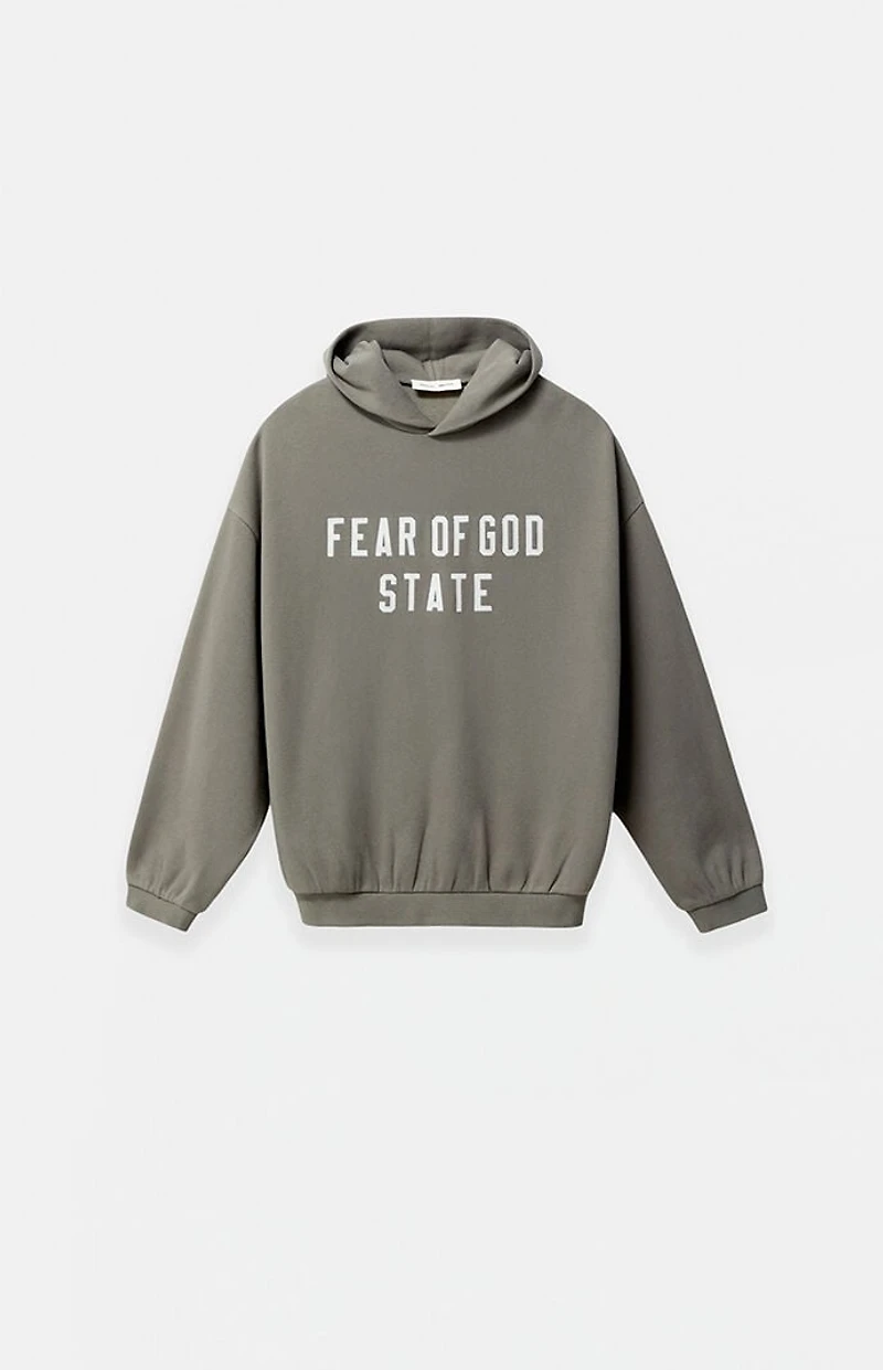 Fear of God ESSENTIALS Kids Moss '90s Fit Fleece Hoodie