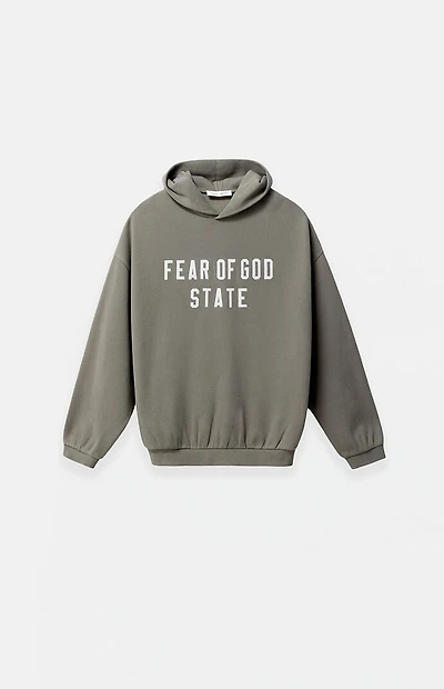 Fear of God ESSENTIALS Kids Moss '90s Fit Fleece Hoodie