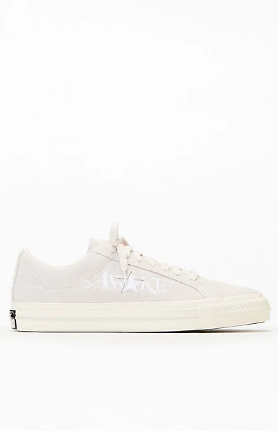 Awake NY x White Sand Converse One Star Pro OX Shoes