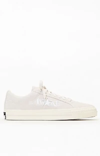 Awake NY x White Sand Converse One Star Pro OX Shoes