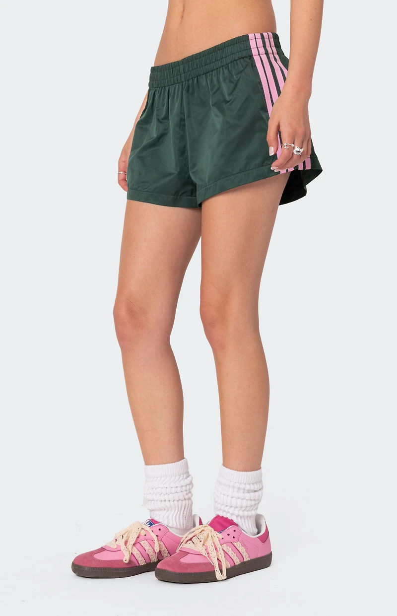 Edikted Nikki Nylon Shorts
