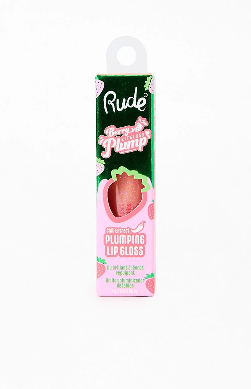 Rude Cosmetics Berry Plump Plumping Lip Gloss