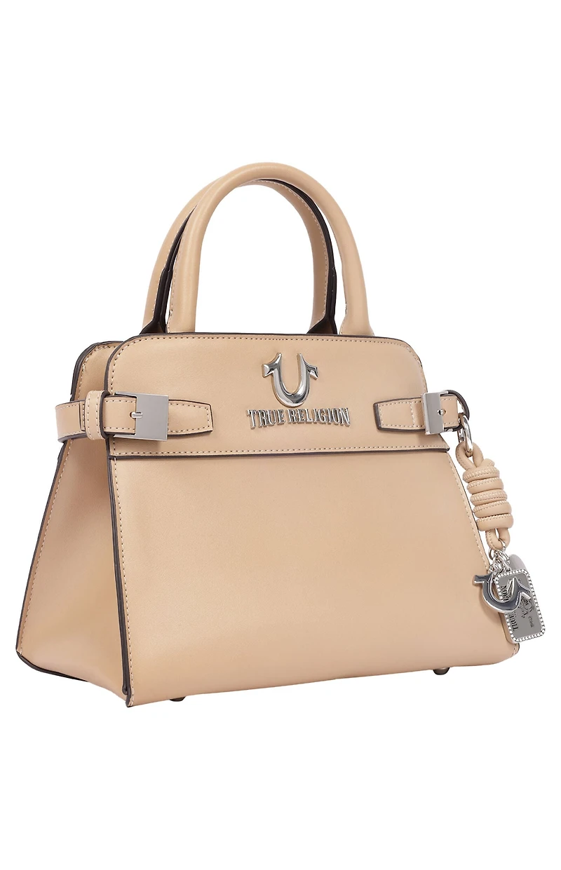 True Religion Beckham Belted Tote Bag