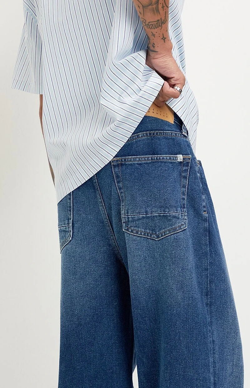 Pacsun Blake Extreme Baggy Jeans Medium Blue