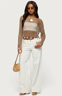 Edikted Tall Roman Low Rise Baggy Jeans