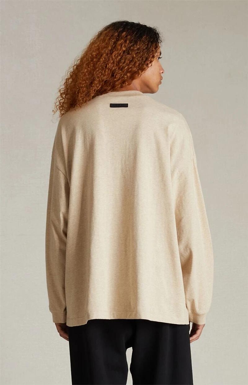 Fear of God ESSENTIALS Gold Heather Long Sleeve T-Shirt