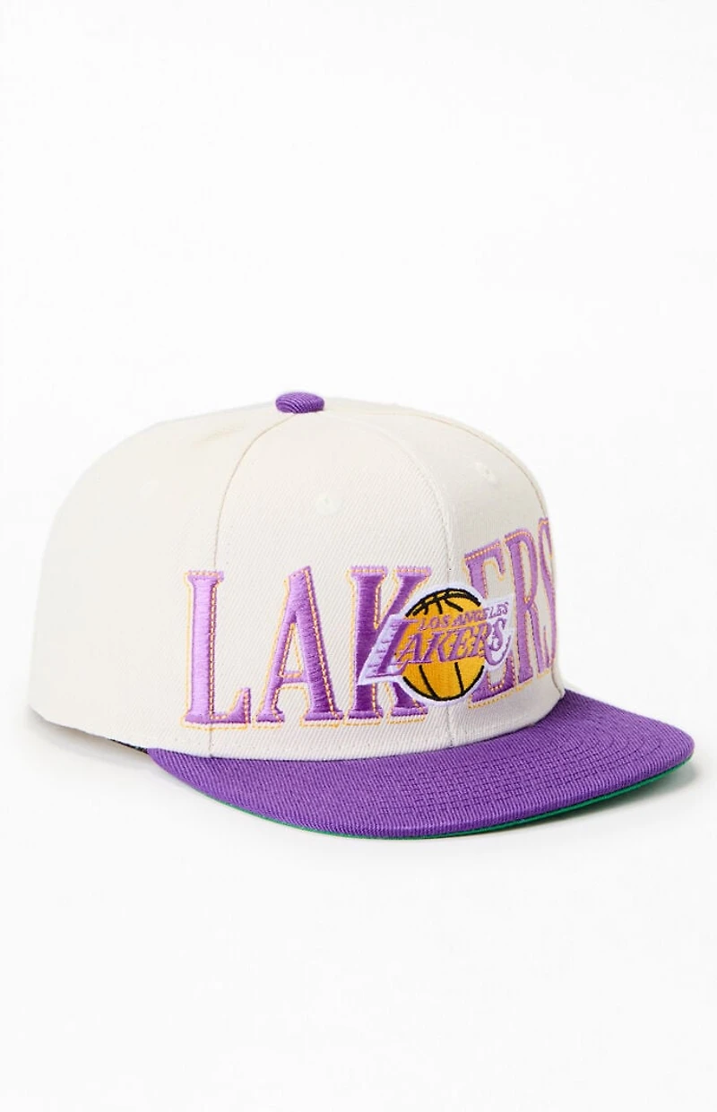 Mitchell & Ness LA Lakers Snapback Hat