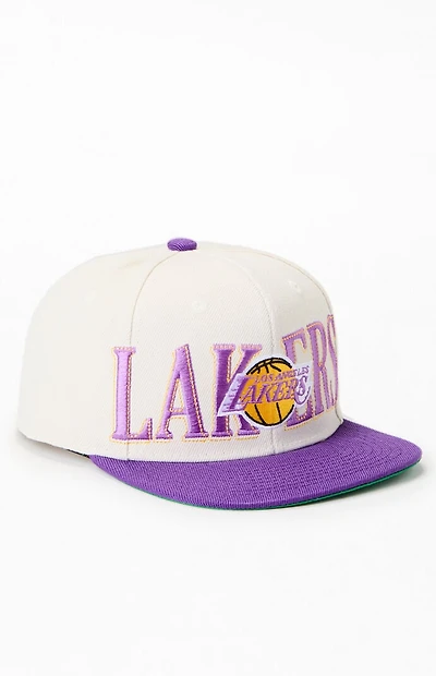 Mitchell & Ness LA Lakers Snapback Hat