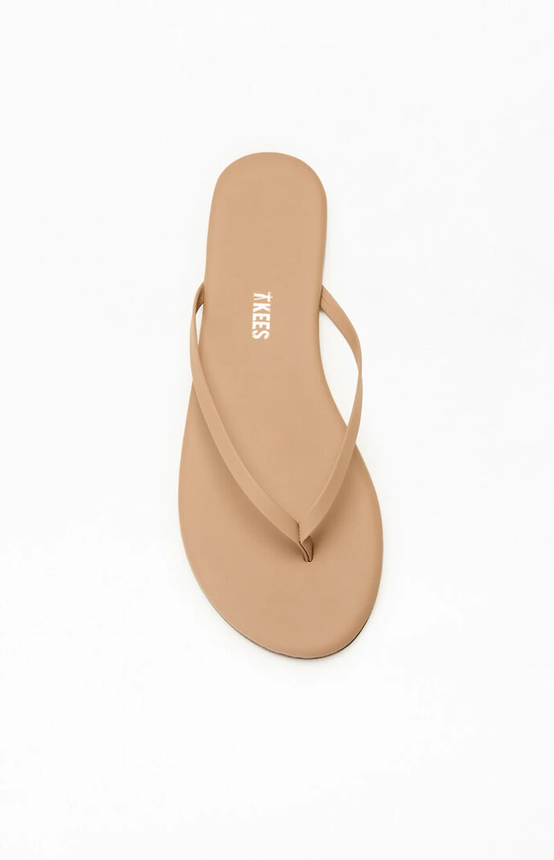 TKEES Women's Beige Foundations Matte Sandals