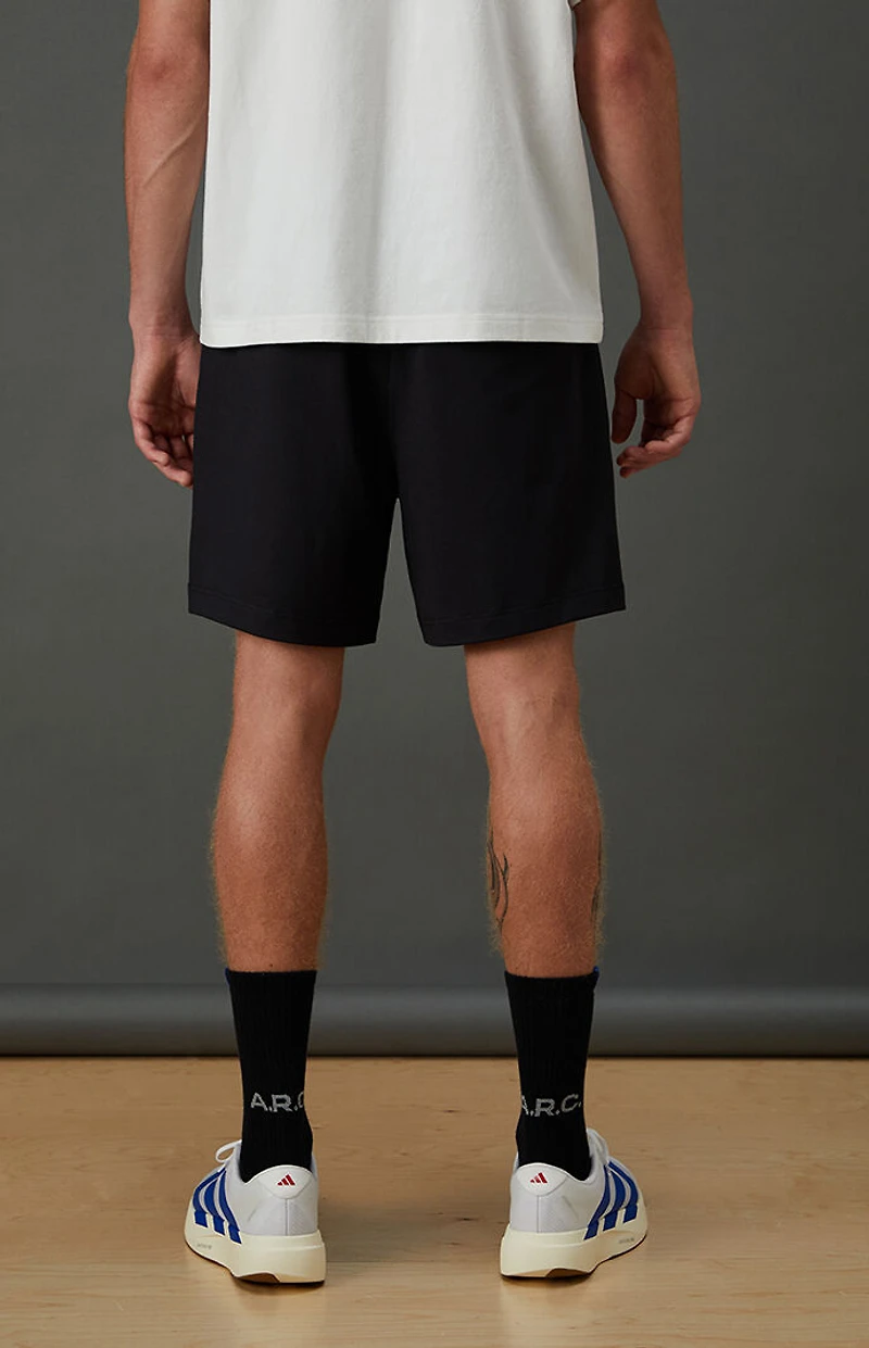 A.R.C. Active Black Jersey Rec Shorts