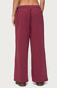 Edikted Basic Girl Wide Leg Sweatpants