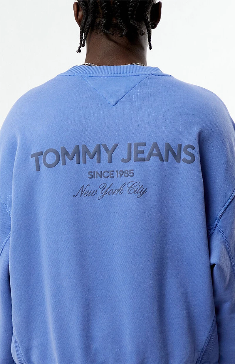 Tommy Jeans 90s Puff Graphics Classic Crew Neck Sweatshirt