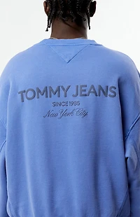 Tommy Jeans 90s Puff Graphics Classic Crew Neck Sweatshirt