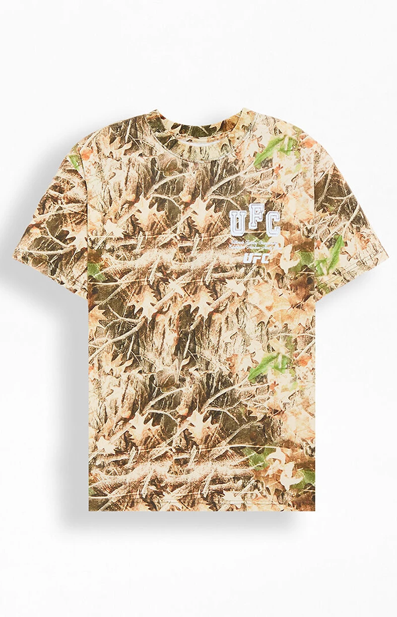 UFC Camo Collegiate Point Oversized T-Shirt