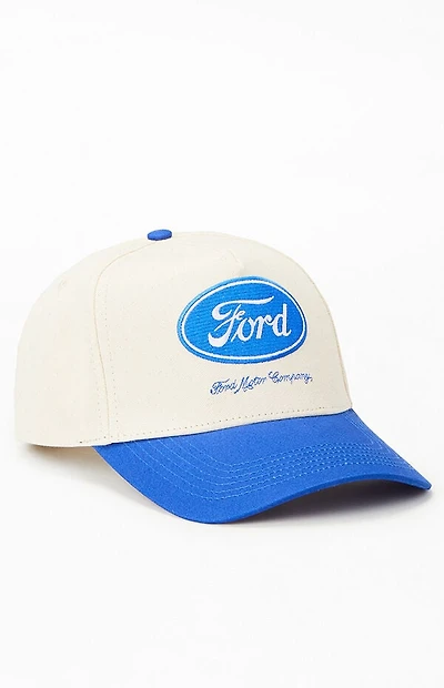 FORD Colorblock Motor Company Twill Snapback Hat