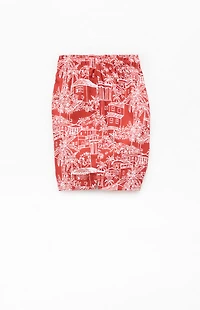 Pacsun Tropical Villa 4" Swim Trunks