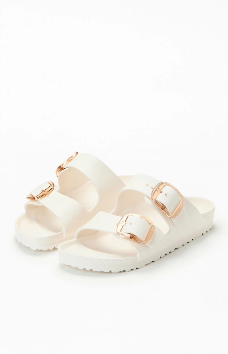 Birkenstock Women's Arizona Big Buckle EVA Sandals Eggshell
