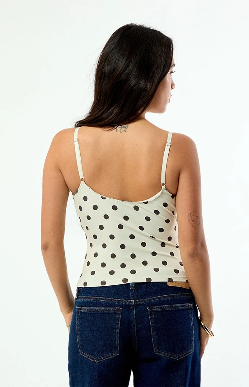 Beverly and Beck Polka Dot Rosie Tank Top
