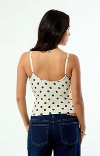 Beverly and Beck Polka Dot Rosie Tank Top