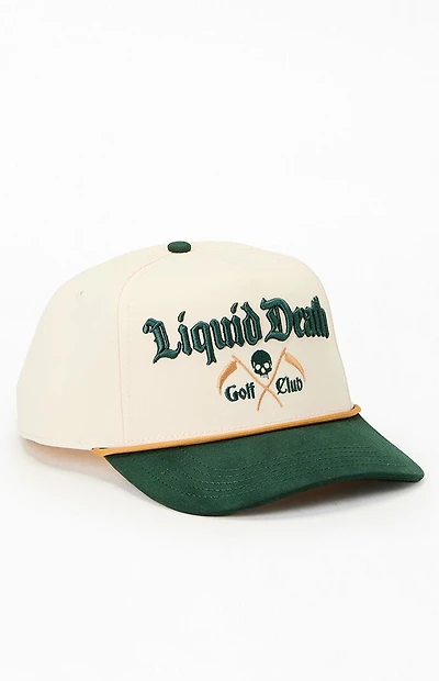 American Needle Liquid Death Golf Club Snapback Hat