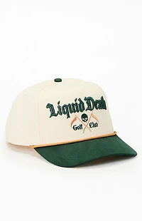 American Needle Liquid Death Golf Club Snapback Hat