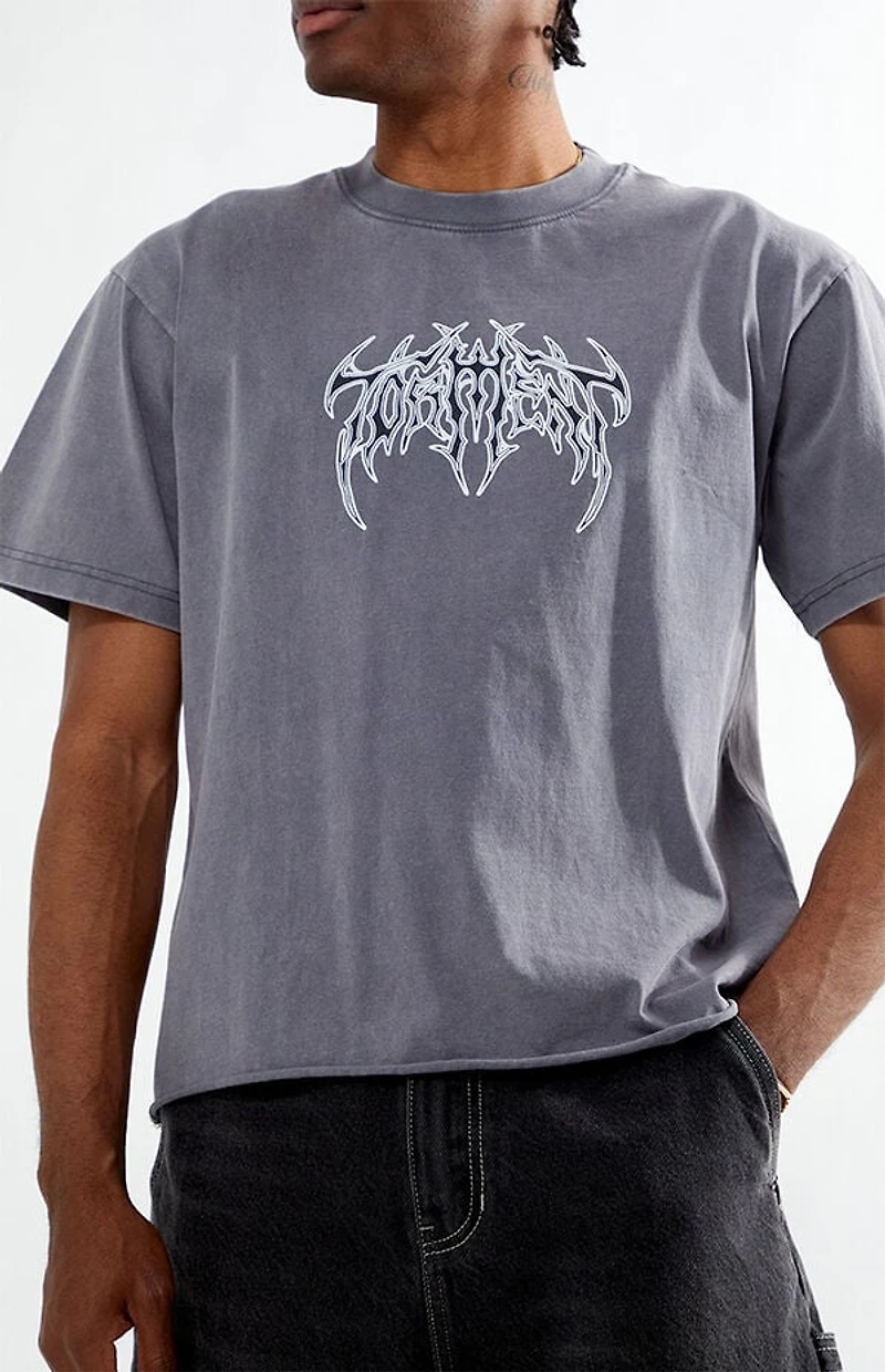 Pacsun Torment Cropped T-Shirt