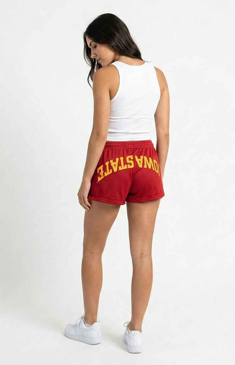 UPSIDE Iowa State University Cyclones Mini Mesh Shorts