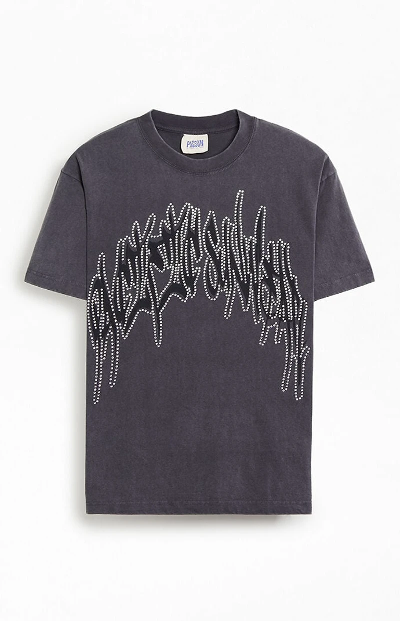Pacsun Handstyles Rhinestone T-Shirt