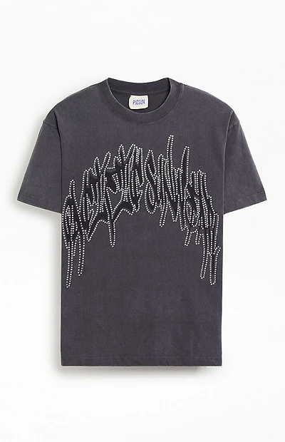 Pacsun Handstyles Rhinestone T-Shirt