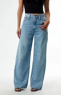 Levi's Light Indigo Cinch Baggy Jeans