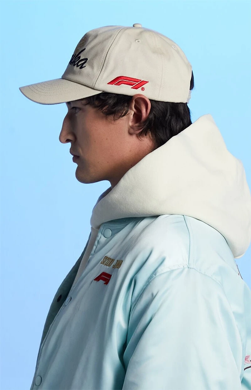 Formula 1 x Pacsun Suzuka Cream Racing Snapback Hat
