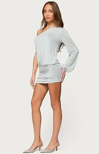 Edikted Athelia One Shoulder Mini Dress