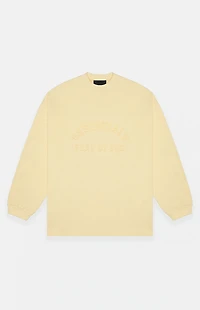 Fear of God ESSENTIALS Garden Yellow Long Sleeve T-Shirt