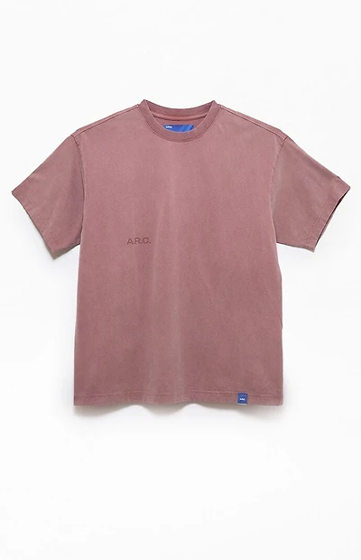 A.R.C. Taupe Vintage Wash Heavyweight Oversized T-Shirt