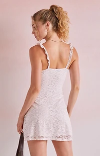 Beverly and Beck Cassidy Lace Mini Dress