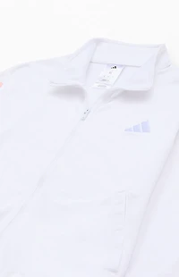 adidas Kids White Aop Track Jacket