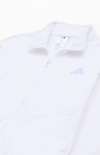 adidas Kids White Aop Track Jacket