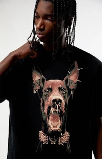 Pacsun Hell Hound Cropped Boxy T-Shirt