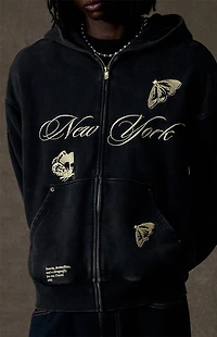 The Met x Pacsun Butterfly Zip Up Hoodie